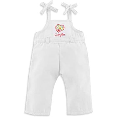 Corolle Ma tuinbroek, wit, kleding voor poppen, 36 cm, vanaf 4 jaar, 9000212190 Corolle Ma tuinbroek, wit, kleding voor poppen, 36 cm, vanaf 4 jaar, 9000212190