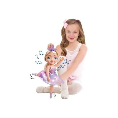 BANDAI Ballerina Dreamer grote danspop 45 cm muzikale ballerina pop die echt danst HU07229 BANDAI Ballerina Dreamer grote danspop 45 cm muzikale ballerina pop die echt danst HU07229