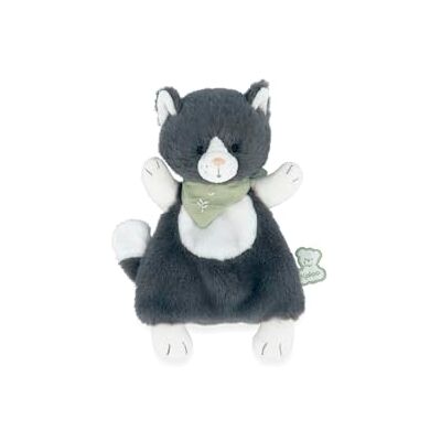 KALOO Les Amis knuffeldier kat Chamallow – 18 cm – grijs – ultrazacht materiaal – vanaf de geboorte, K224008 KALOO Les Amis knuffeldier kat Chamallow – 18 cm – grijs – ultrazacht materiaal – vanaf de geboorte, K224008