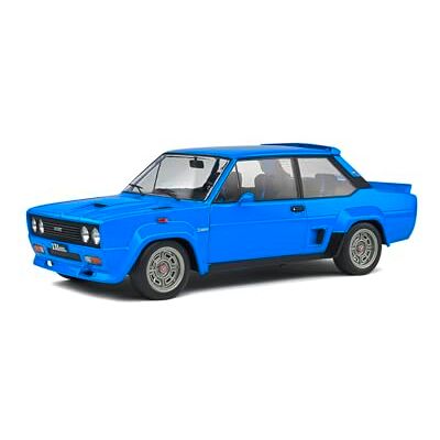 Solido Model auto in schaal 1:18 Fiat 131 Abarth blauw Solido Model auto in schaal 1:18 Fiat 131 Abarth blauw
