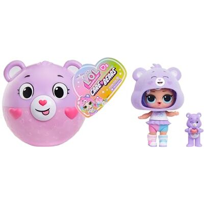 L.O.L. Surprise! Loves Care Bears Tots – bevat 1 pop, outfits en accessoires, kusjesbal, ondoorzichtige verpakking, verzamel alle 6 poppen L.O.L. Surprise! Loves Care Bears Tots – bevat 1 pop, outfits en accessoires, kusjesbal, ondoorzichtige verpakking, verzamel alle 6 poppen