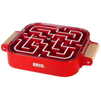Brio 34100 Mitnehm-Labyrinth kort speelplezier voor dames of onderweg voor kinderen vanaf 3 jaar Brio 34100 Mitnehm-Labyrinth kort speelplezier voor dames of onderweg voor kinderen vanaf 3 jaar