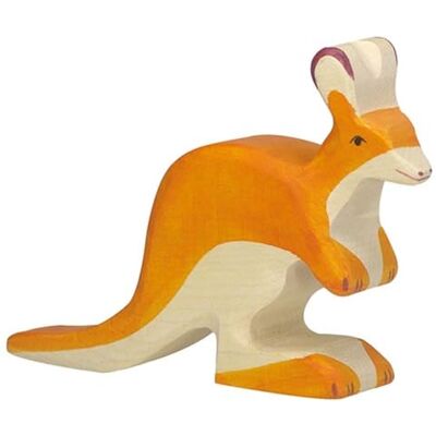 Goki Holztiger 80194 figuur kangoeroe, klein Goki Holztiger 80194 figuur kangoeroe, klein