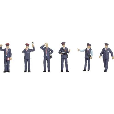 NOCH H0 Duitse spoorwegagentenfiguren, figuren voor het model H0, perfect voor realistische scènes NOCH H0 Duitse spoorwegagentenfiguren, figuren voor het model H0, perfect voor realistische scènes