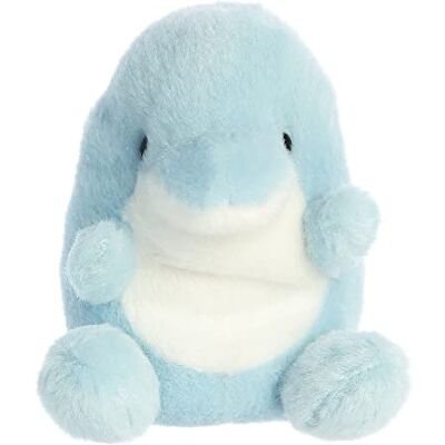 Aurora , 33684 Palm Pals Clicks Dolfijn pluche, blauw, 13 cm Aurora , 33684 Palm Pals Clicks Dolfijn pluche, blauw, 13 cm