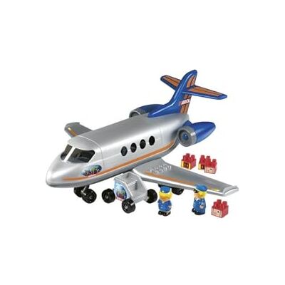 Ecoiffier Speelgoed -3155 Abrick-Happy Jet-2 figuren + accessoires, vanaf 18 maanden, gemaakt in Frankrijk, 3155 Ecoiffier Speelgoed -3155 Abrick-Happy Jet-2 figuren + accessoires, vanaf 18 maanden, gemaakt in Frankrijk, 3155