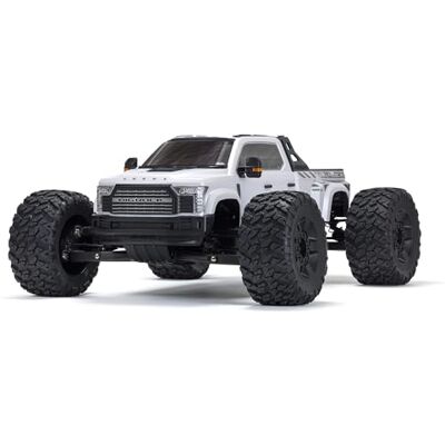 ARRMA Big Rock 6S RC auto 1/7 Monster Truck 4 x 4 borstelloze motor meer dan 100 km/u + witte accessoires ARA7612T3 ARRMA Big Rock 6S RC auto 1/7 Monster Truck 4 x 4 borstelloze motor meer dan 100 km/u + witte accessoires ARA7612T3
