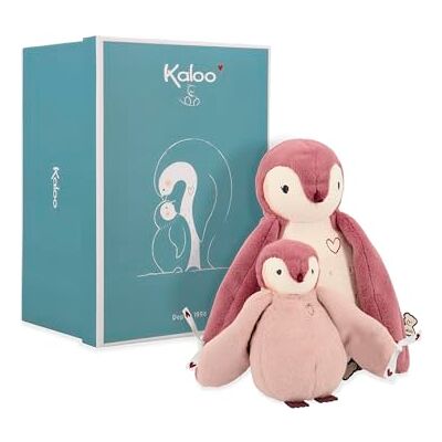 KALOO K212004 Complices Duo pluche pinguïns, roze, 15 cm en 25 cm, knuffeldier vanaf de geboorte KALOO K212004 Complices Duo pluche pinguïns, roze, 15 cm en 25 cm, knuffeldier vanaf de geboorte