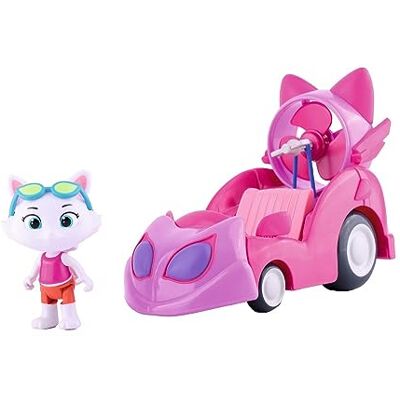 Smoby 44 44 Cats-figuur Milady met auto voor kinderen vanaf 3 jaar, 180211, meerkleurig Smoby 44 44 Cats-figuur Milady met auto voor kinderen vanaf 3 jaar, 180211, meerkleurig