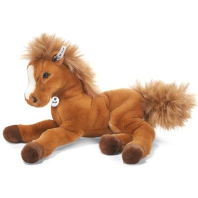 Steiff Fenny Holsteiner-pantin Pluche dier, schattige metgezel met kunststof ogen, kinderen, jongens en meisjes, 35 cm, lichtbruin, 070082 Steiff Fenny Holsteiner-pantin Pluche dier, schattige metgezel met kunststof ogen, kinderen, jongens en meisjes, 35 cm, lichtbruin, 070082