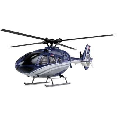 Amewi The Flying Bulls EC135 PRO Brushless Helikopter 6 kanalen 352 mm 6G RTF Blauw Amewi The Flying Bulls EC135 PRO Brushless Helikopter 6 kanalen 352 mm 6G RTF Blauw