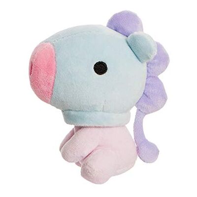 Aurora , 61379, BT21 officiële goederen, babypop MANG zittend 12,7 cm, blauw en paars pluche Aurora , 61379, BT21 officiële goederen, babypop MANG zittend 12,7 cm, blauw en paars pluche