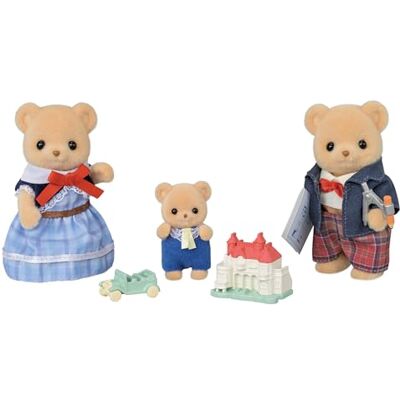Sylvanian Families De familie Beer Biscuit Set 3 beweegbare figuren Duik in de wereld van de Sylvanian familie Miniatuur dierenfiguren Speelgoed voor kinderen vanaf 3 jaar 5851 Sylvanian Families De familie Beer Biscuit Set 3 beweegbare figuren Duik in de wereld van de Sylvanian familie Miniatuur dierenfiguren Speelgoed voor kinderen vanaf 3 jaar 5851