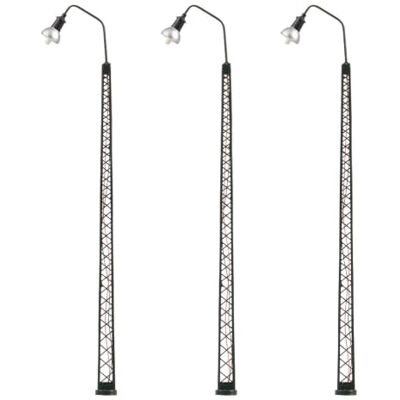 Faller LED mastlampen set van 3 LED warm wit FA180204 Faller LED mastlampen set van 3 LED warm wit FA180204