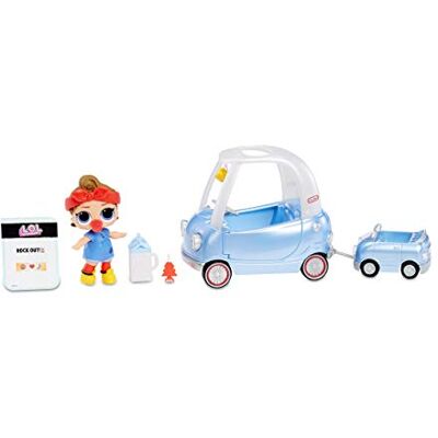 L.O.L. Surprise! L.O.L. Surprise. 564928E7C Furniture poppenmeubels en verzamelfiguur met accessoires Road-Trip met Can Do Baby, 10 verrassingen L.O.L. Surprise! L.O.L. Surprise. 564928E7C Furniture poppenmeubels en verzamelfiguur met accessoires Road-Trip met Can Do Baby, 10 verrassingen