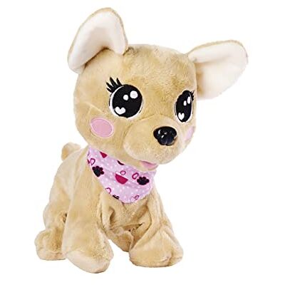 Simba Chi Chi Love Baby Boo – interactieve pluche hond – reageert op 12 bestellingen – 60 verschillende geluiden – Franse versie – 105893500002, beige Simba Chi Chi Love Baby Boo – interactieve pluche hond – reageert op 12 bestellingen – 60 verschillende geluiden – Franse versie – 105893500002, beige