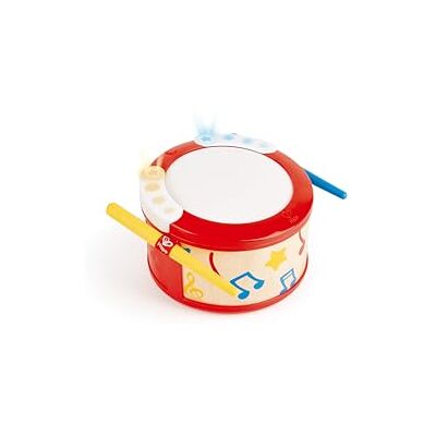 Hape Muziekinstrument voor kinderen educatieve speeltrommel vanaf 12 maanden Hape Muziekinstrument voor kinderen educatieve speeltrommel vanaf 12 maanden