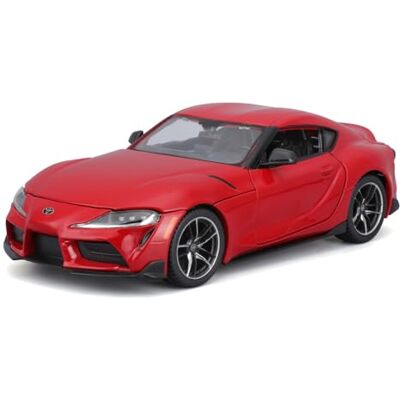 Maisto Toyota GR Supra 532917R Modelauto met beweegbaar stuur, deuren, kofferbak en motorkap, vanaf 3 jaar Maisto Toyota GR Supra 532917R Modelauto met beweegbaar stuur, deuren, kofferbak en motorkap, vanaf 3 jaar