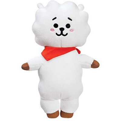 Aurora BT21 Pluche dier RJ 8 x 16 x 25 cm wit voor kinderen vanaf 0 jaar Aurora BT21 Pluche dier RJ 8 x 16 x 25 cm wit voor kinderen vanaf 0 jaar