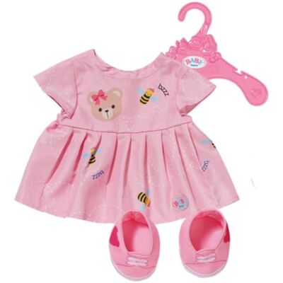 BABY born Teddy Bear roze jurk met schoenen BABY born Teddy Bear roze jurk met schoenen