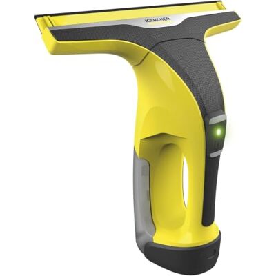 Smoby Toys, Kärcher WV6 Raamreiniger voor kinderen (geel), speelgoedstofzuiger met licht en geluid, voor kinderen vanaf 3 jaar Smoby Toys, Kärcher WV6 Raamreiniger voor kinderen (geel), speelgoedstofzuiger met licht en geluid, voor kinderen vanaf 3 jaar