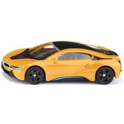Siku 1558, BMW i8, metaal/kunststof, oranje, speelgoedauto voor kinderen Siku 1558, BMW i8, metaal/kunststof, oranje, speelgoedauto voor kinderen