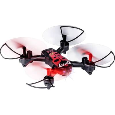 Carson X4 500507153 X4 Angry Bug 2.0-100% klaar, vliegmodel, RC quadcopter, met batterijen en afstandsbediening, 500507153, rood Carson X4 500507153 X4 Angry Bug 2.0-100% klaar, vliegmodel, RC quadcopter, met batterijen en afstandsbediening, 500507153, rood