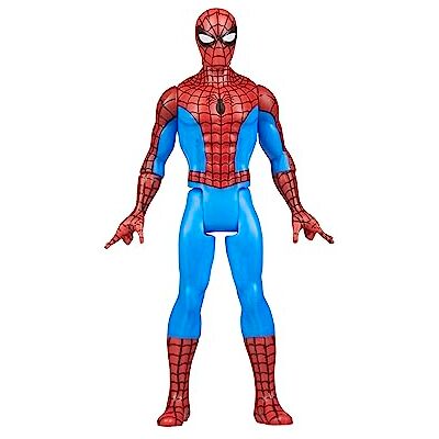 Marvel Hasbro Spider-Man Legends Series Retro 375 Collection, beweegbaar verzamelfiguur, 9,5 cm Marvel Hasbro Spider-Man Legends Series Retro 375 Collection, beweegbaar verzamelfiguur, 9,5 cm