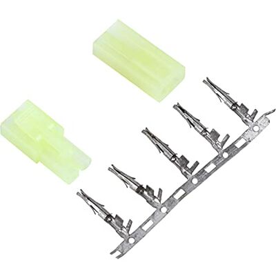 Drfeify 5 Paar Mannelijke Vrouwelijke Mini Plug Connector Compatibel met Tamiya RC Model Drfeify 5 Paar Mannelijke Vrouwelijke Mini Plug Connector Compatibel met Tamiya RC Model