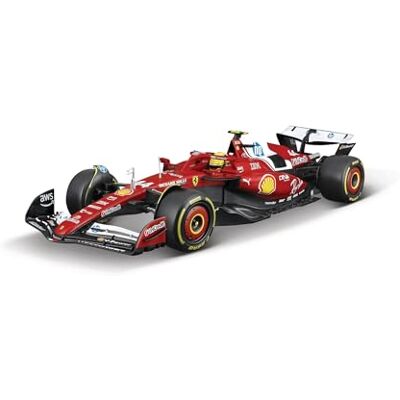 Bburago Ferrari SF-25 F1 2025#44 Hamilton, Diecast 1:18 miniatuurauto, gedetailleerde replica van de F1 raceauto met Ferrari-licentie, aanbevolen leeftijd 14 jaar en ouder Bburago Ferrari SF-25 F1 2025#44 Hamilton, Diecast 1:18 miniatuurauto, gedetailleerde replica van de F1 raceauto met Ferrari-licentie, aanbevolen leeftijd 14 jaar en ouder