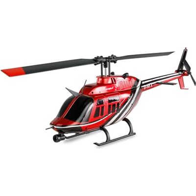 Amewi Bell 206 Jet Ranger CP 6-kanaals 6G RTF Helikopter Helikopter Helikopter Schaal Rood/Zwart Schaal 1:33 Amewi Bell 206 Jet Ranger CP 6-kanaals 6G RTF Helikopter Helikopter Helikopter Schaal Rood/Zwart Schaal 1:33