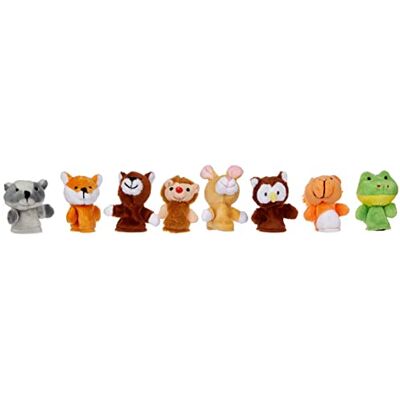 Goki 50962 8 stoffen poppen bosdieren Goki 50962 8 stoffen poppen bosdieren