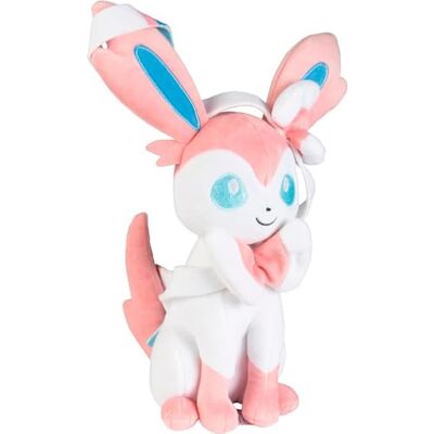 Pokémon Pluche dier Sylveon Nymphali 20 cm speelgoed nieuwe golf 2022 officieel gelicentieerd pluche dier Pokémon Pluche dier Sylveon Nymphali 20 cm speelgoed nieuwe golf 2022 officieel gelicentieerd pluche dier