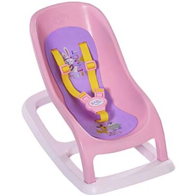 BABY born babyzitje voor poppen van 43 cm, met veilige riemen, voor kleine handen, voor creatief spelen, ontwikkelt empathie en sociale vaardigheden, vanaf 3 jaar BABY born babyzitje voor poppen van 43 cm, met veilige riemen, voor kleine handen, voor creatief spelen, ontwikkelt empathie en sociale vaardigheden, vanaf 3 jaar