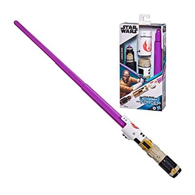 Star Wars Hasbro Forge Mace Windu, verstelbaar rollenspel voor kinderen van 4+ Star Wars Hasbro Forge Mace Windu, verstelbaar rollenspel voor kinderen van 4+