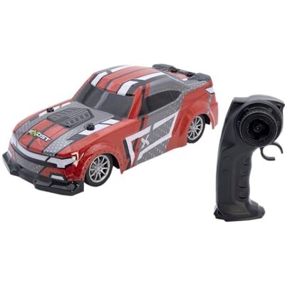 SilverLit Exost – op afstand bestuurbare auto Flash Racer 2,4 GHz – schaal 1:18 – 15 km/u – lichtgevende carrosserie – oplaadbare batterij USB – vanaf 5 jaar SilverLit Exost – op afstand bestuurbare auto Flash Racer 2,4 GHz – schaal 1:18 – 15 km/u – lichtgevende carrosserie – oplaadbare batterij USB – vanaf 5 jaar