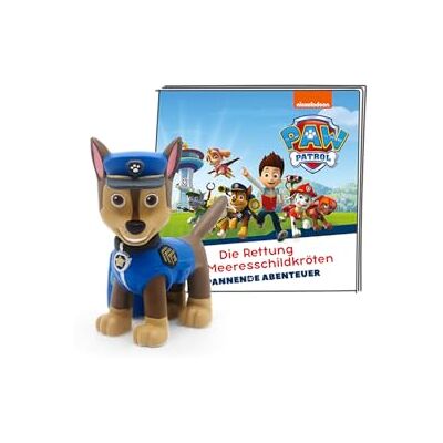 tonies Gehoorfiguren voor Toniebox, Paw Patrol – redding van zeeschildpadden, hoorspel met 4 verhalen voor kinderen vanaf 3 jaar, speeltijd ca. 51 minuten tonies Gehoorfiguren voor Toniebox, Paw Patrol – redding van zeeschildpadden, hoorspel met 4 verhalen voor kinderen vanaf 3 jaar, speeltijd ca. 51 minuten