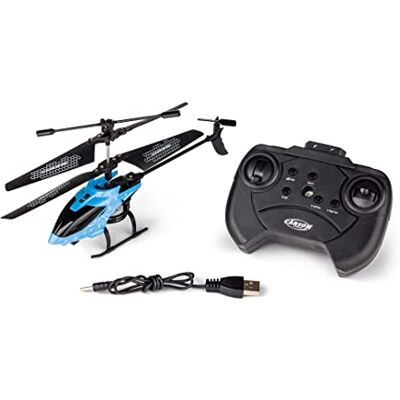 Carson 500507164 Starter Tyrann 230 IR 2Ch RTF cyaan op afstand bedienbare helikopter, RC helikopter, voor beginners, RC heli, op afstand bedienbaar speelgoed Carson 500507164 Starter Tyrann 230 IR 2Ch RTF cyaan op afstand bedienbare helikopter, RC helikopter, voor beginners, RC heli, op afstand bedienbaar speelgoed