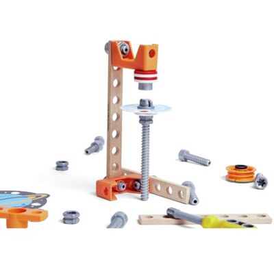 Hape Junior Inventor magnetische wetenschap laboratorium experimenteerset, munt vanaf 4 jaar Hape Junior Inventor magnetische wetenschap laboratorium experimenteerset, munt vanaf 4 jaar