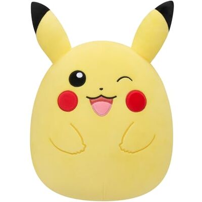 Bizak Squishmallow 63220042 officieel Pokémon-kussen, zacht en hoogwaardig, 35 cm Bizak Squishmallow 63220042 officieel Pokémon-kussen, zacht en hoogwaardig, 35 cm