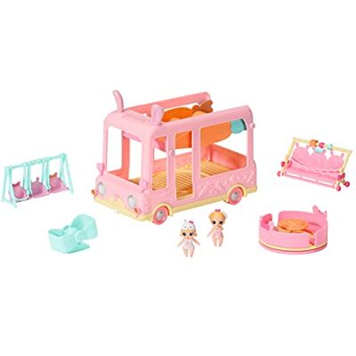 BABY born Surprise Babies Bus-Bus & Figuren Voor kleine handen, creatief spel wekt empathie en sociale vaardigheden op, 3 jaar en + met 1 wikkeldeken in wortelvorm, 904763 BABY born Surprise Babies Bus-Bus & Figuren Voor kleine handen, creatief spel wekt empathie en sociale vaardigheden op, 3 jaar en + met 1 wikkeldeken in wortelvorm, 904763