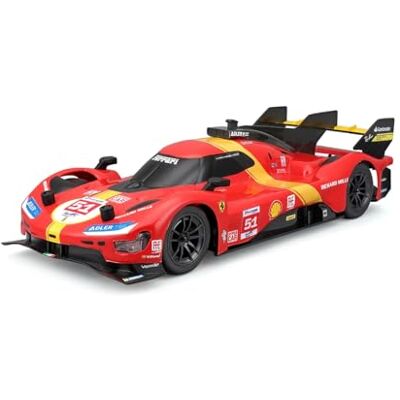 Maisto Tech Ferrari 499P LMH #51 2023 Realistisch gereduceerd model in schaal 1:16 met afstandsbediening, batterij en USB-oplader, officiële Ferrari-licentie, aanbevolen leeftijd 8 jaar Maisto Tech Ferrari 499P LMH #51 2023 Realistisch gereduceerd model in schaal 1:16 met afstandsbediening, batterij en USB-oplader, officiële Ferrari-licentie, aanbevolen leeftijd 8 jaar