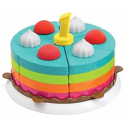 Chicco Montessori 42-delige taartdecoratie, stapelbaar en rollenspel, ontwikkeling van fijne motoriek, kleuren en logica, zonder verf, stimuleert de fantasie, spel voor kinderen, cadeau-idee, 12-36 Chicco Montessori 42-delige taartdecoratie, stapelbaar en rollenspel, ontwikkeling van fijne motoriek, kleuren en logica, zonder verf, stimuleert de fantasie, spel voor kinderen, cadeau-idee, 12-36