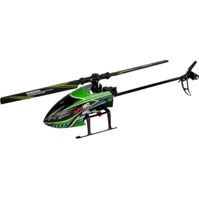 Amewi 25314 AFX180 4-kanaals 6G RTF 2,4 GHz enkele rotorhelikopter met automatische startfunctie en LCD-zender groen Amewi 25314 AFX180 4-kanaals 6G RTF 2,4 GHz enkele rotorhelikopter met automatische startfunctie en LCD-zender groen