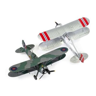 Airfix Gloster Gladiator Mk.I/MK.II 1/72 modelleerset van kunststof Airfix Gloster Gladiator Mk.I/MK.II 1/72 modelleerset van kunststof