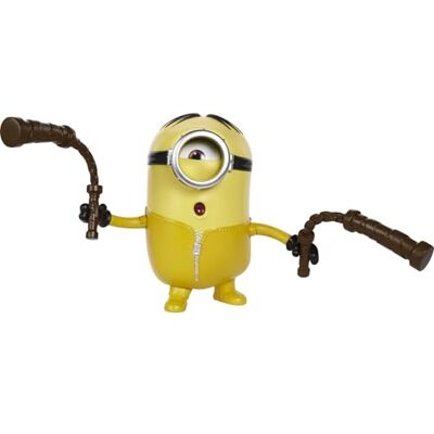 Mattel MINIONS Stuart en Sound Nunchaku actiefiguur, speelgoed voor kinderen, GMD96 Mattel MINIONS Stuart en Sound Nunchaku actiefiguur, speelgoed voor kinderen, GMD96