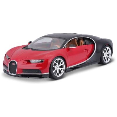 Bburago Bugatti Chiron speelgoedauto, kleur blauw (18-11040B) Bburago Bugatti Chiron speelgoedauto, kleur blauw (18-11040B)