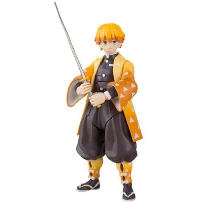 McFarlane Toys, Demon Slayer Zenitsu Agatsuma actiefiguur, 17,8 cm, Netflix Demon Slayer Anime Series verzamelfiguur met verzamelbasis, vanaf 12 jaar McFarlane Toys, Demon Slayer Zenitsu Agatsuma actiefiguur, 17,8 cm, Netflix Demon Slayer Anime Series verzamelfiguur met verzamelbasis, vanaf 12 jaar
