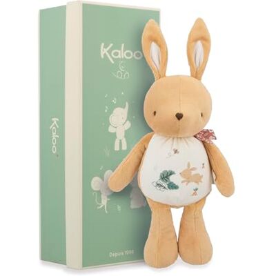 KALOO K210006 Pluche konijn, knuffel met konijnengeluid, met luidend papier binnenin, 28 cm, gerecyclede materialen, speel- en knuffelmetgezel vanaf de geboorte, K210006 KALOO K210006 Pluche konijn, knuffel met konijnengeluid, met luidend papier binnenin, 28 cm, gerecyclede materialen, speel- en knuffelmetgezel vanaf de geboorte, K210006