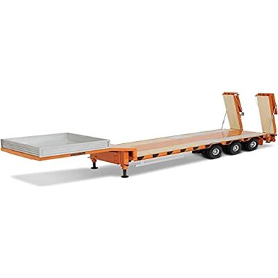 Carson Andere licentie 500907400 Goldhofer TU4 4A verlaagde aanhangwagen -modelbouw voor RC vrachtwagens, compatibel met Tamiya, accessoires voor schaal 1:14, wit Carson Andere licentie 500907400 Goldhofer TU4 4A verlaagde aanhangwagen -modelbouw voor RC vrachtwagens, compatibel met Tamiya, accessoires voor schaal 1:14, wit